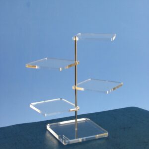 Présentoir pétales carrés